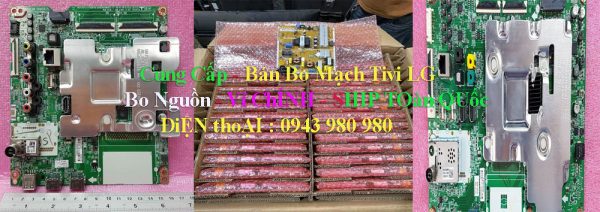 Bán bo nguồn, vỉ chính tivi lg