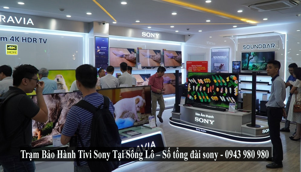 bảo hành tivi sony tại sông lô